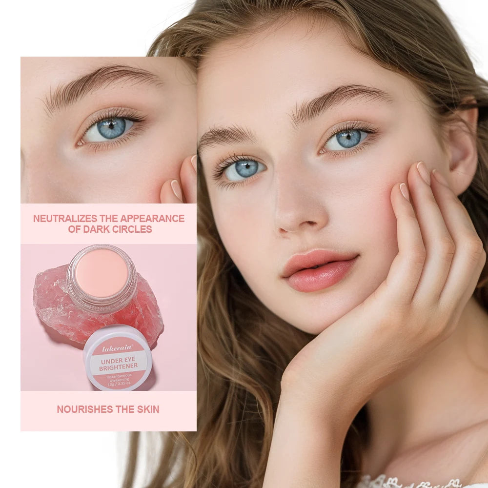 Eye Brightening White Skin Cover Dark Dark Circles Under Eye Law Fine Lines Are Suitable For European USA Girls Eye Cosmetics Peaceful Pleasures Health and Wellness