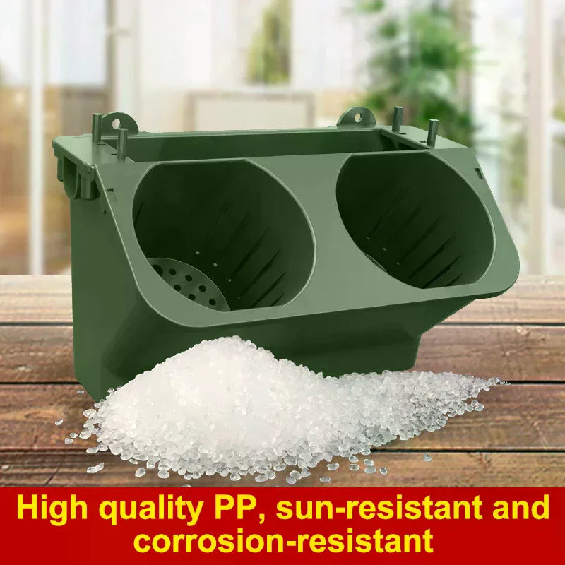 Wall Planter Flower Pot Hanging Vertical Garden Suculent Outdoor Flowerpoter Home Decor Gardening Gadgets Accessories Basket Peaceful Pleasures Health and Wellness