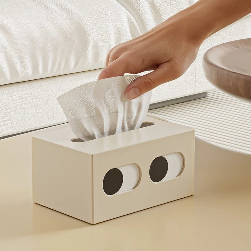 Modern Rectangle Tissue Box Cover | Decorative Holder for Home