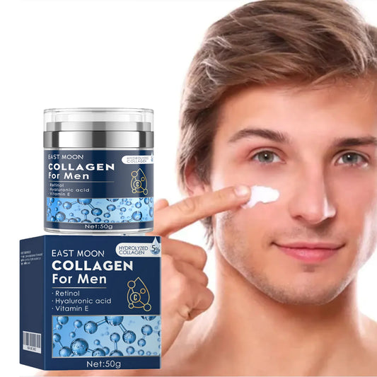 Men's Retinol & Collagen Face Cream – Anti-Wrinkle Firming Peaceful Pleasures Health and Wellness