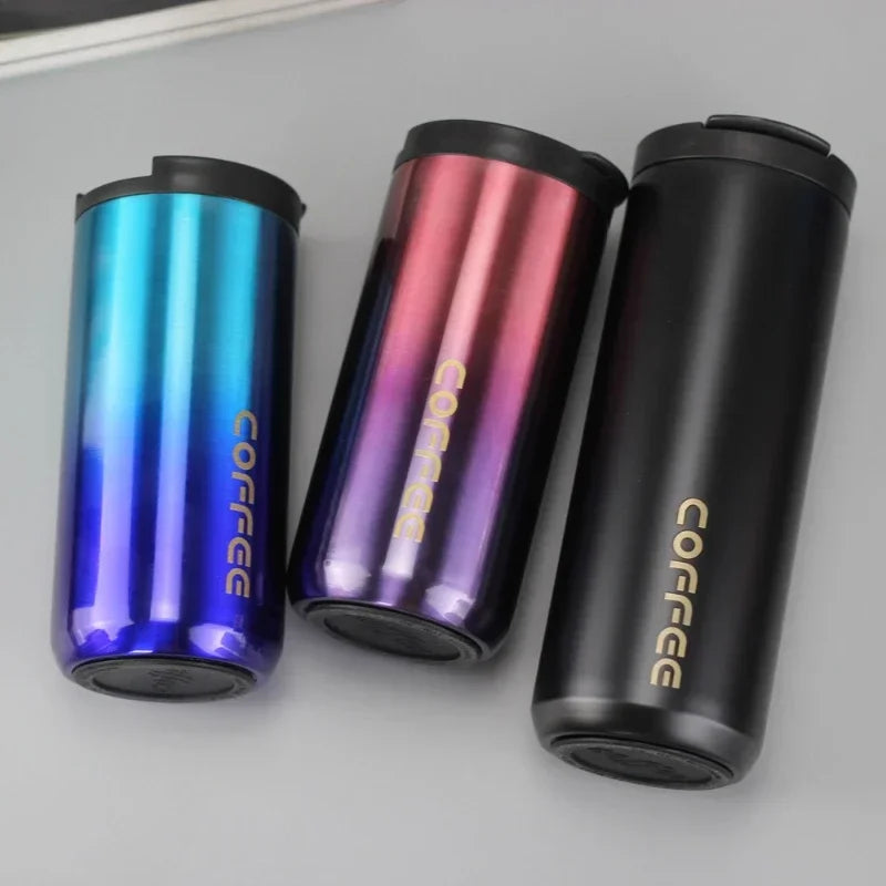 Car Mount Stainless Steel Insulated Coffee Cup | 400ml & 550ml Insulated Travel Mug Peaceful Pleasures Health and Wellness