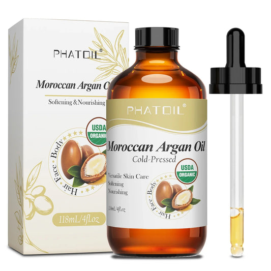 PHATOIL 118ml Pure Argan & Jojoba Oil | Cold-Pressed Carrier Pure Carrier Oil Oasis Select