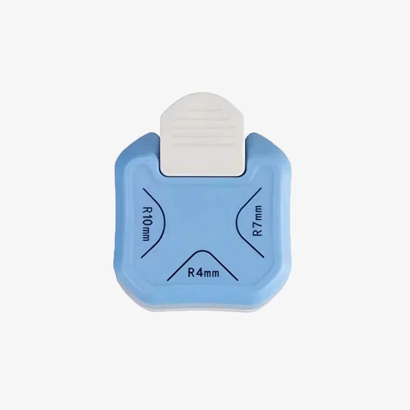 3-in-1 Corner Rounder Punch R4 R7 R10mm Round Cutter Trimmer Card