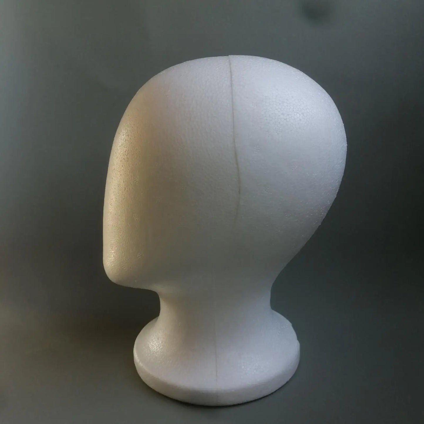 Foam Mannequin Head Model Hat Caps Wig Glasses Display Stand Rack Stable Base Shopping Mall Closet Holder Photography Prop Peaceful Pleasures Health and Wellness