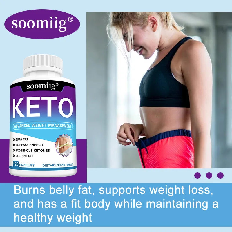 SOOMIIG Keto Capsules – Detox, Appetite Suppress & Energy Boost