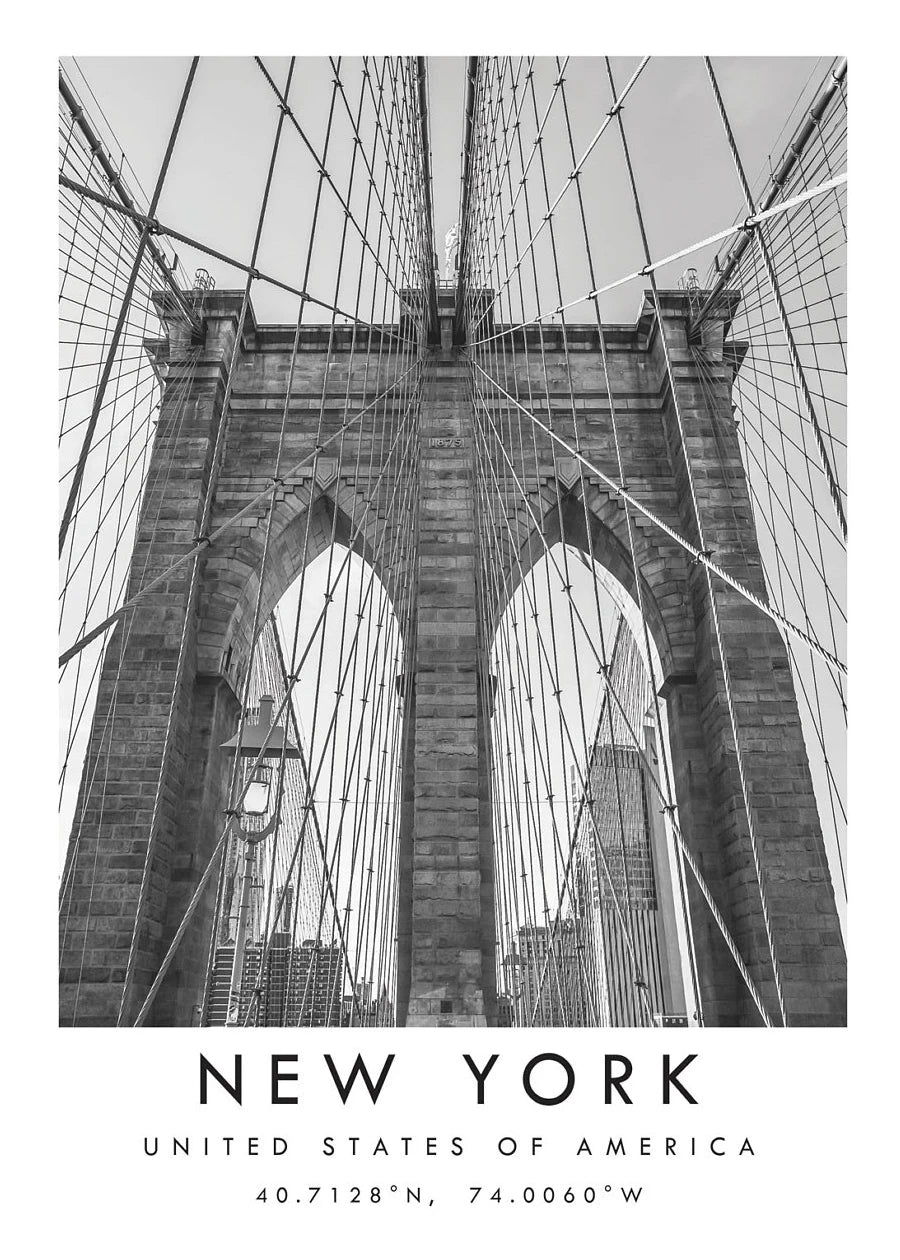 Black & White Cities Canvas Wall Art | Rome Florence Berlin Print