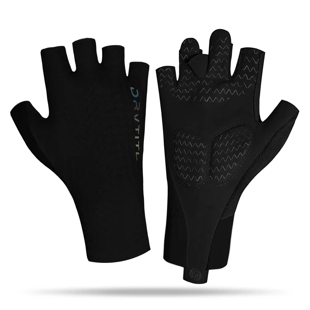 Men's Half Finger Cycling Gloves – Anti-Slip & Breathable