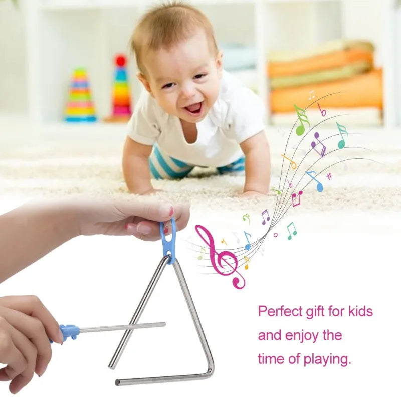 Triangle Music Orff Instrument Band Percussion Children's Equipment