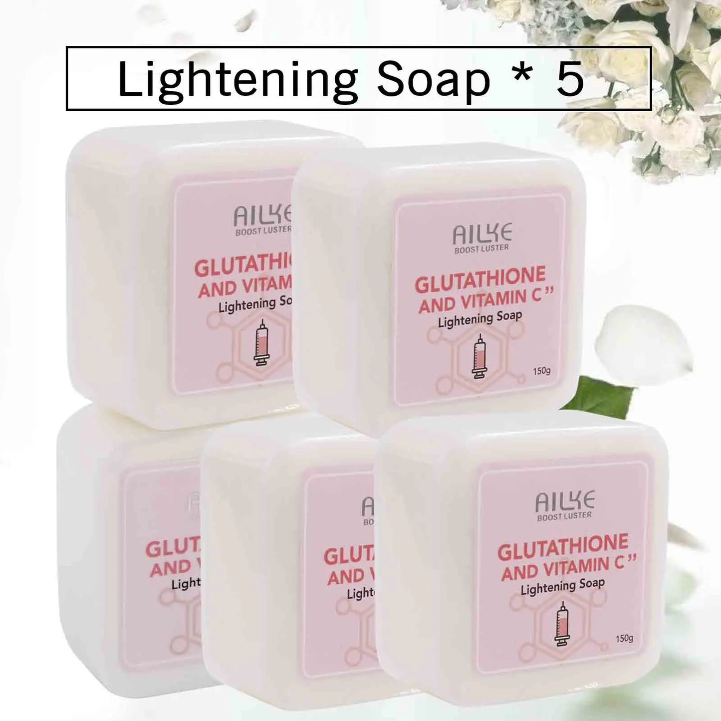 AILKE Brightening Skin Care Set – Vitamin C & Glutathione