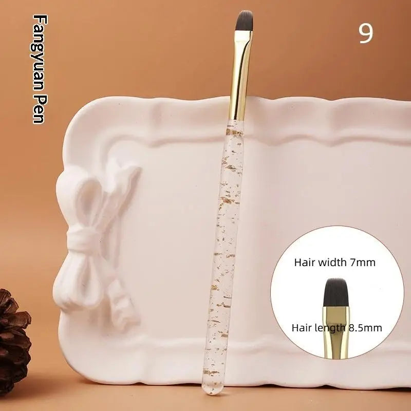 1Pcs Nail Brush Set Detail Work Pens Stylish Acrylic Handles Gel Nail Art Fine Line Painting Professional Home Use Manicure Tool Peaceful Pleasures Health and Wellness 9