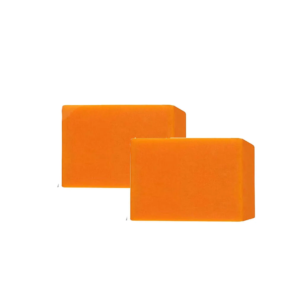 1/2/3cps Gentle Body Soap Bar for Long-Lasting Freshness Daily Cleansing Natural Persimmon Soap for Effective Odor Control Skin Peaceful Pleasures Health and Wellness 2PCS