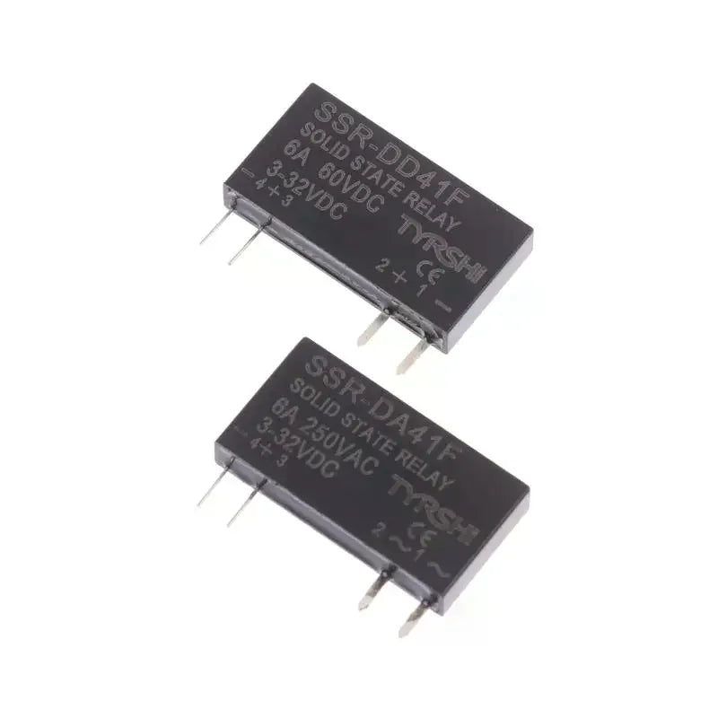 Slim SSR DIN Rail Relay Module 3-32VDC Non-Contact 6A Switch Solid State Relay Peaceful Pleasures Health and Wellness