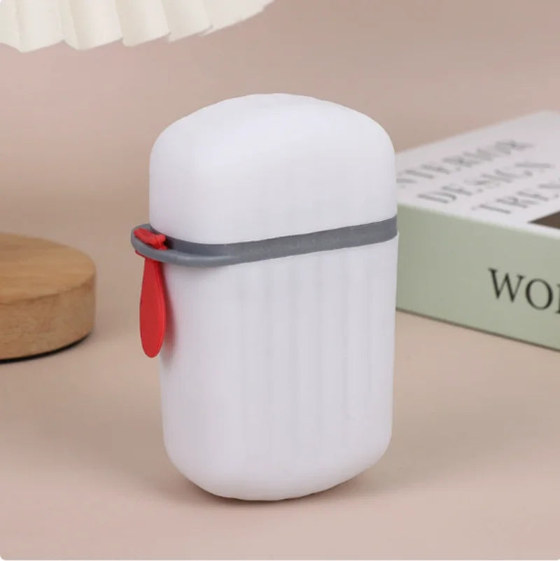 Portable Soap Dishes Sealed Storage Box Waterproof Travel Home Bathroom Soap Box Outdoor Storage Box Soap Box Organizer Tray Peaceful Pleasures Health and Wellness