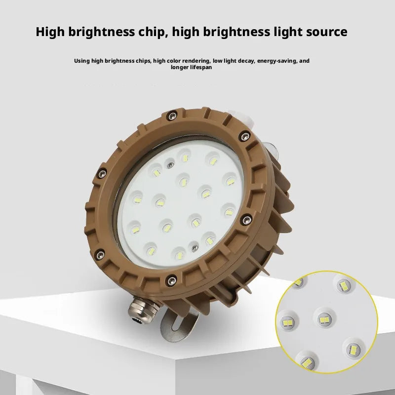 SHINEKNOT Circular LED Explosion-Proof Emergency Ceiling Light