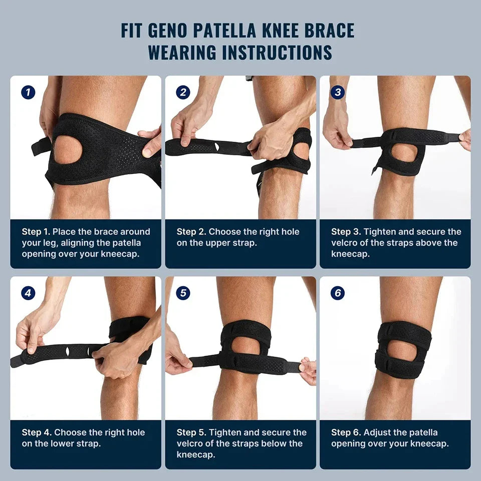 LOOGDEEL Patella Knee Brace Compression Sleeve | Men & Women