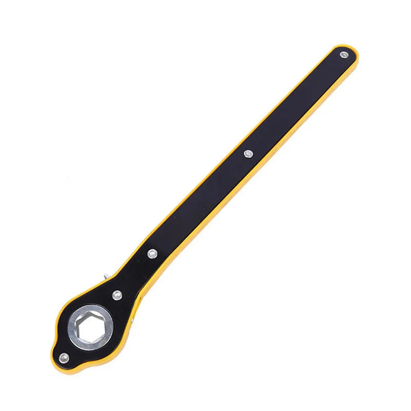 Labor-Saving Long Handle Jack Ratchet Wrench | Tire & Lug Peaceful Pleasures Health and Wellness Hexagon