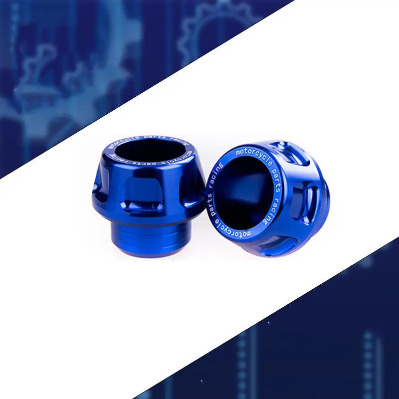 Motorcycle Front Fork Cup Replacement Aluminum Alloy Sliders Frame Protector Durable Fork Protectors Motorcycle Accessories Peaceful Pleasures Health and Wellness