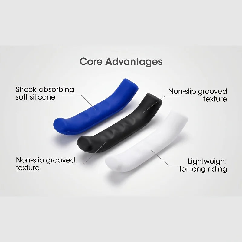 1 Pair Bicycle Brake Handle Protection Cover Silicone Anti-slip