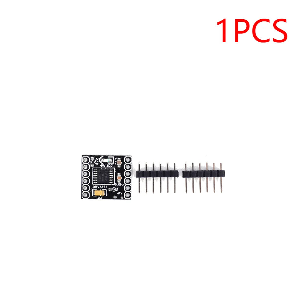 1-5pcs DRV8833 Motor Drive Module 6 Pin DC Gear Motor Driver 1.5A Single H Bridge Silent Stepper Motor Driver for Arduino Peaceful Pleasures Health and Wellness 1PCS