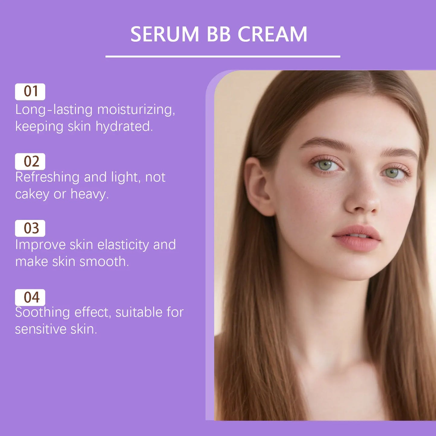 Natural BB Cream – Matte, Moisturizing & Concealing Coverage