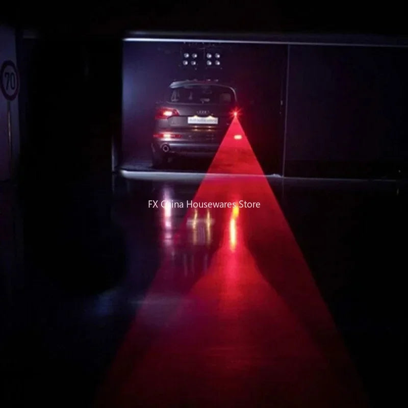 Car LED Laser Fog Light - Anti-Collision Rear Tail Warning Lamp - Enhanced Visibility for Night & Fog Driving Peaceful Pleasures Health and Wellness