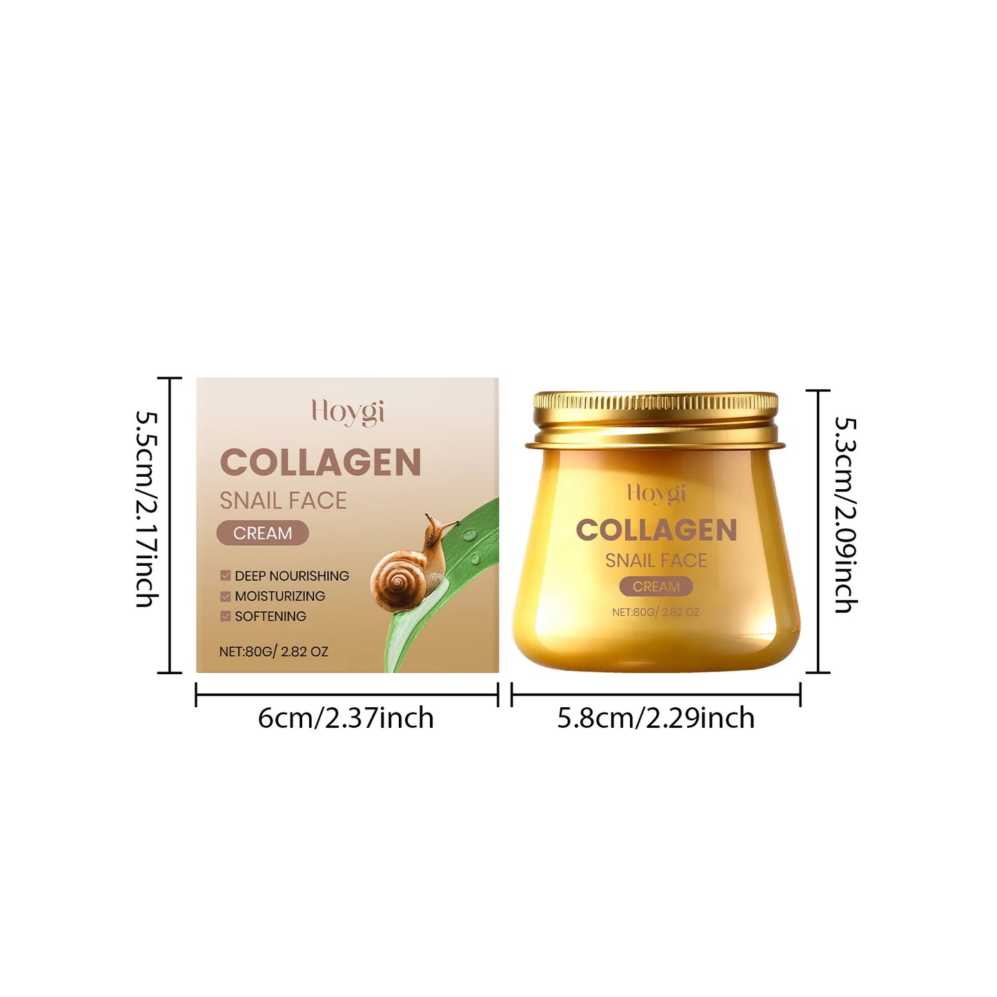 Snail Mucin Skincare Set – Collagen Cream & Hydrating Essence