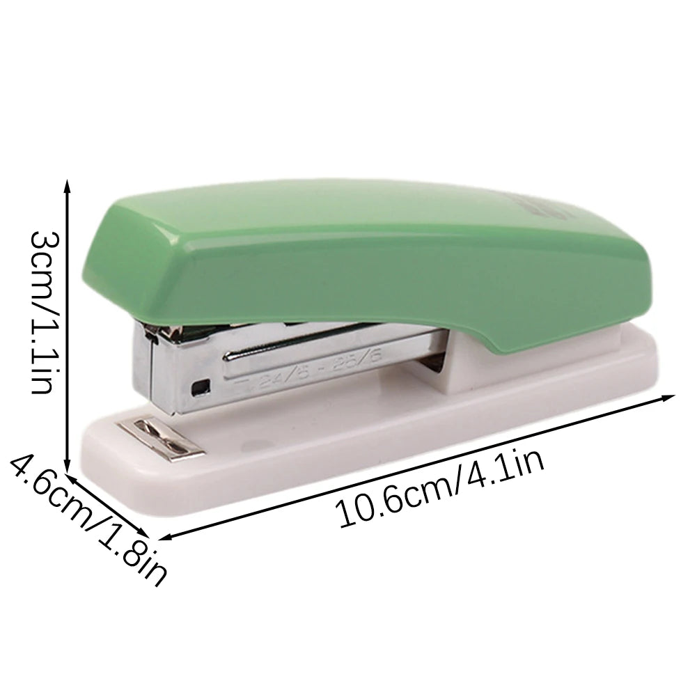 Desktop Stapler With 20 Sheet Capacity Non-Slip Office Stapler Sturdy Portable Handheld Stapler For Office School Daily Use Peaceful Pleasures Health and Wellness