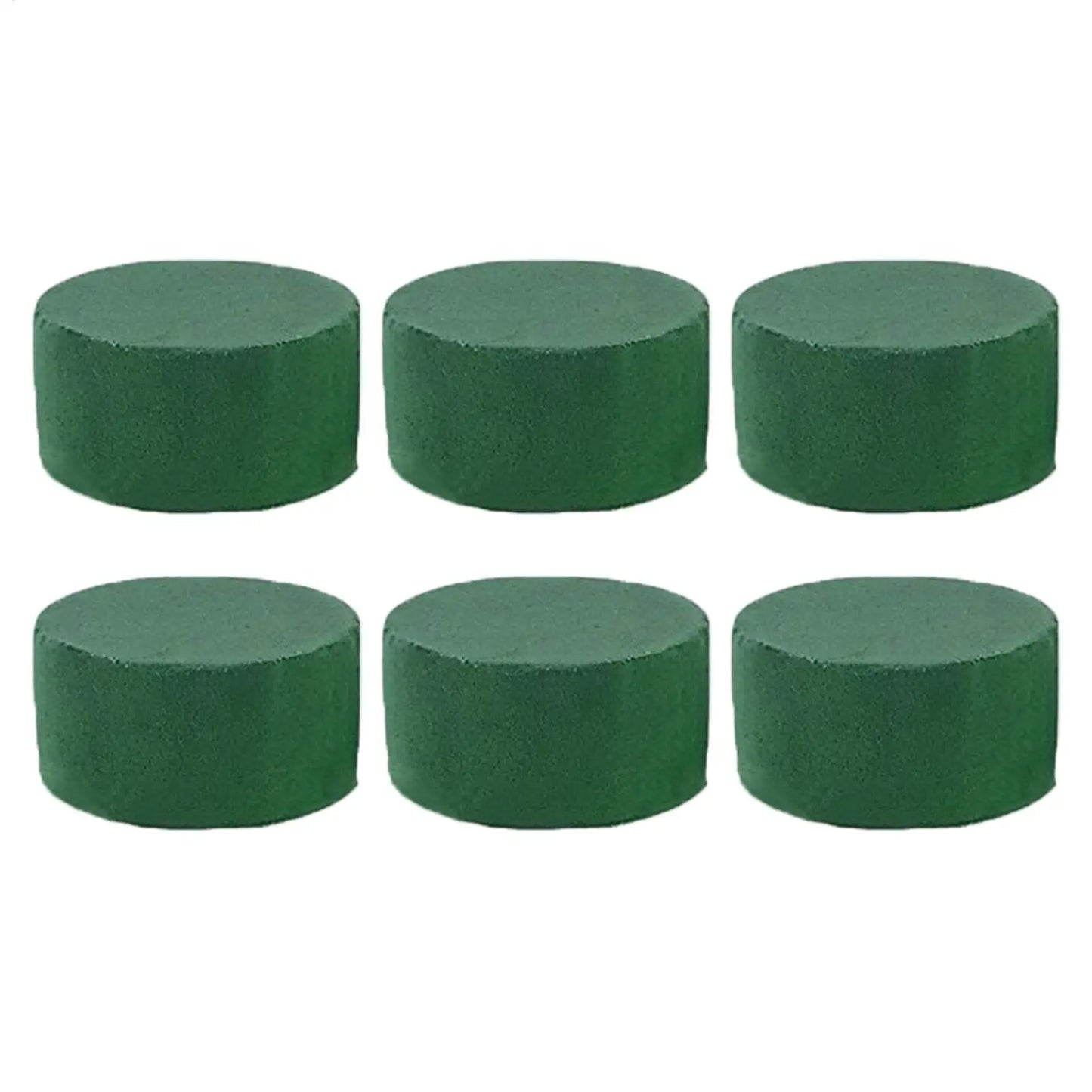 6-Pack Green Floral Foam Blocks | Wet & Dry Flower Arrangement