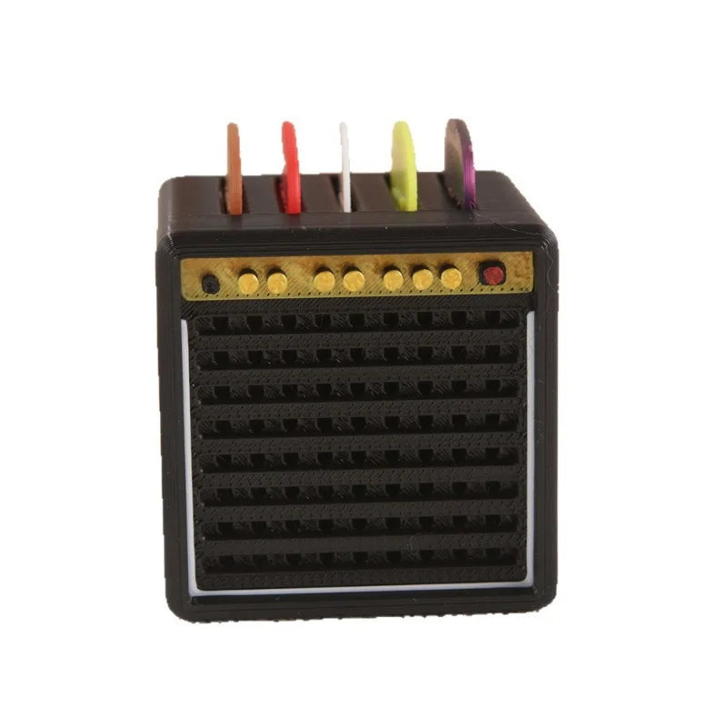 3D Printed Large-capacity Portable Guitar Pick Holder Waterproof