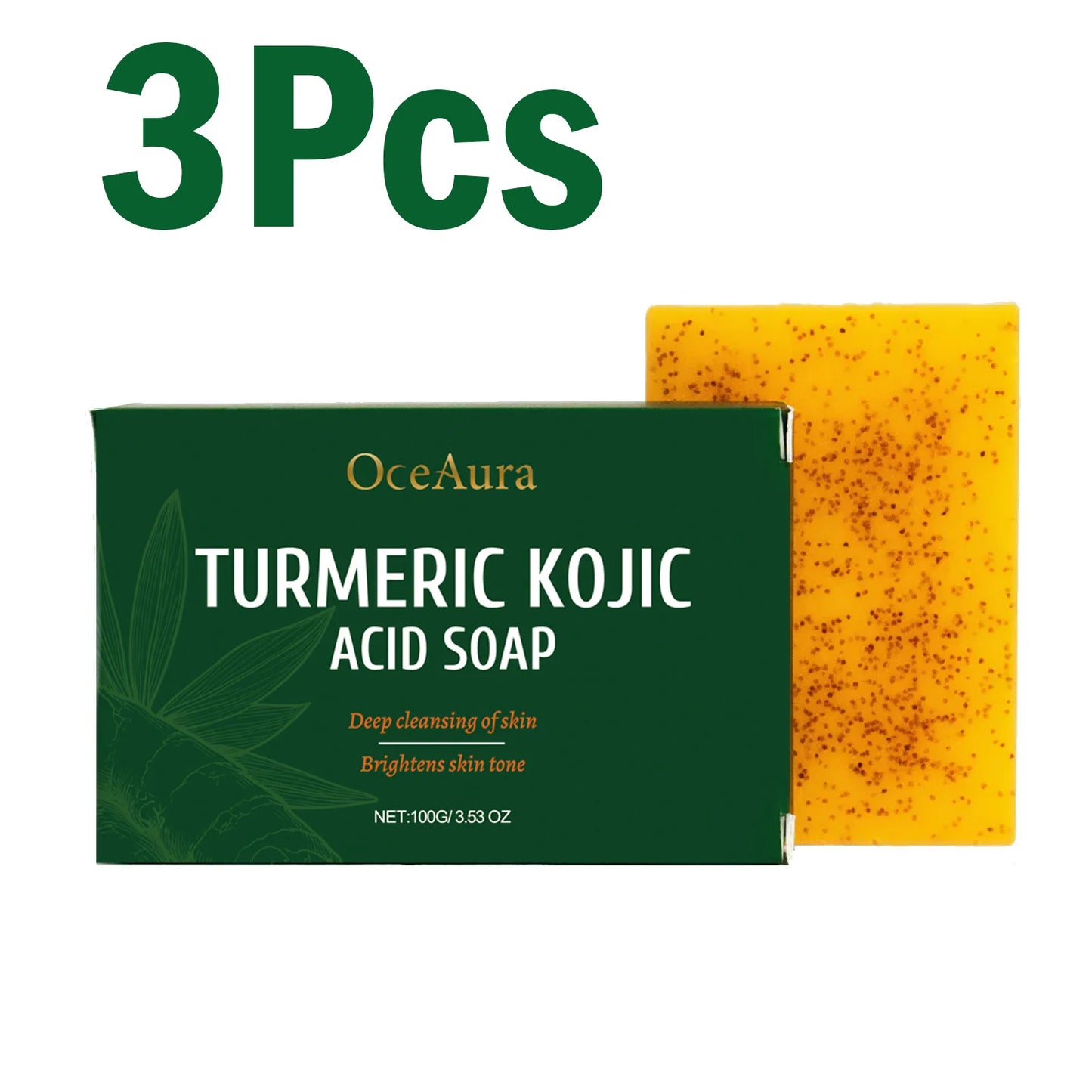 Turmeric Kojic Acid Soap – Dark Spot Remover & Brightening Bar