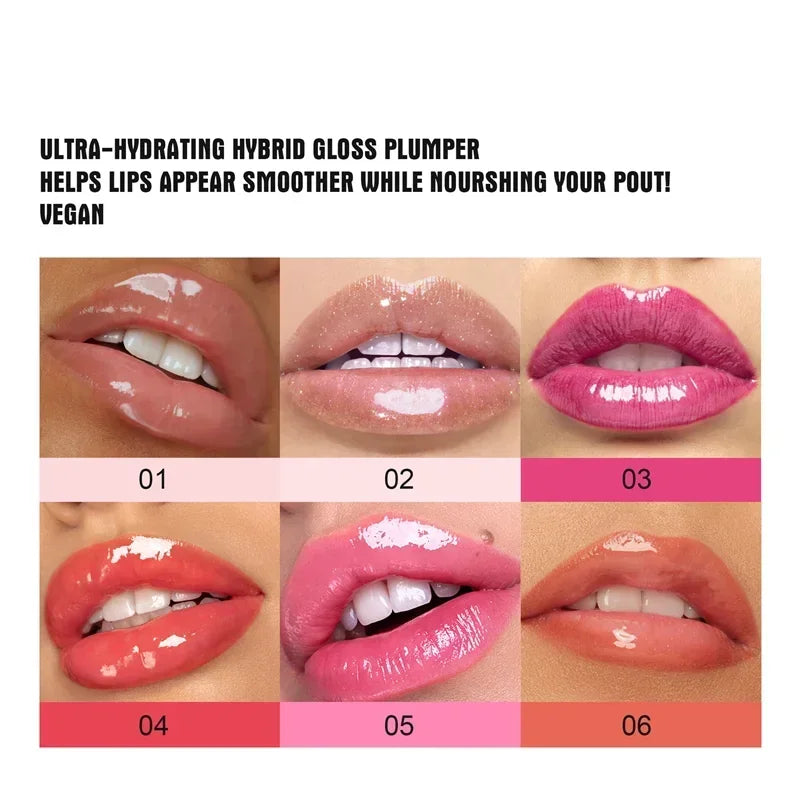 Lip Plumping Gloss | Vitamin E Waterproof Hydrating Lip Gloss