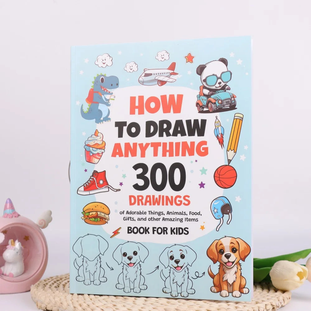 How Draw Everything 300 Drawings Cute Stuff Animals Food Gifts Other
