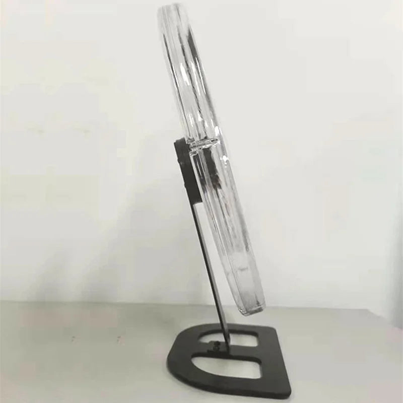 32cm 3D Holographic Fan Light – LED Naked-Eye Projection Lamp