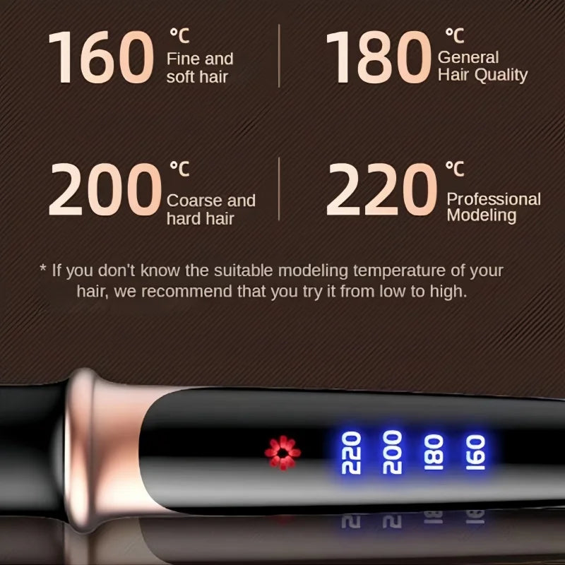 Wholesale Manufacturer Dual Voltage Hair Flat Iron 1inch Plates Far Infrared Keratin Pro-Tech Hair Straightener Factory Price Peaceful Pleasures Health and Wellness
