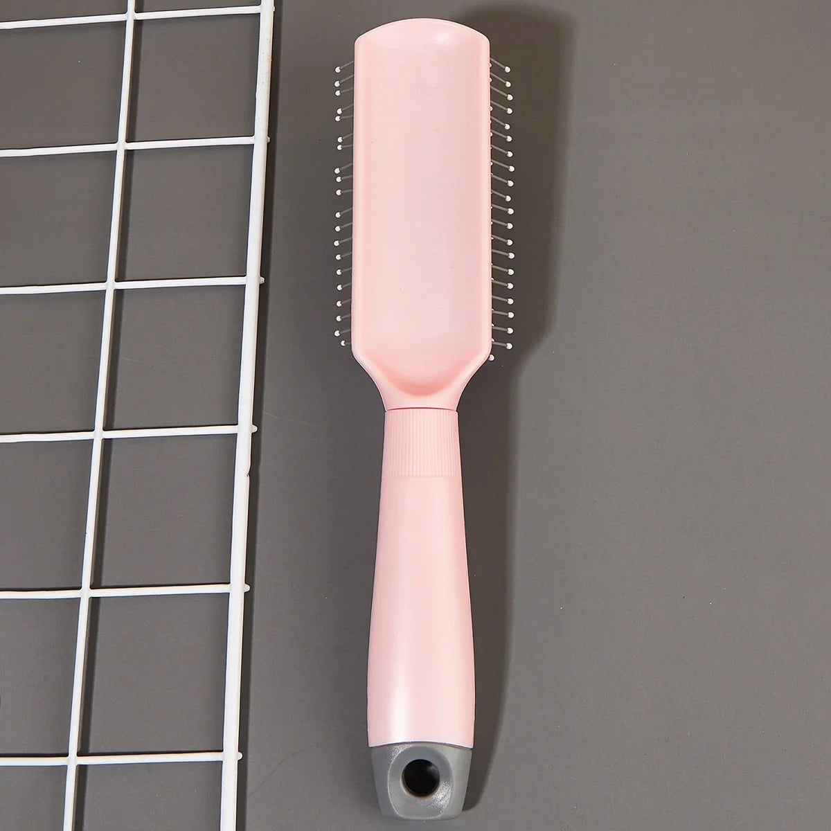 Anti-Static Detangling Hair Brush with Tail Fork & Scalp Massager