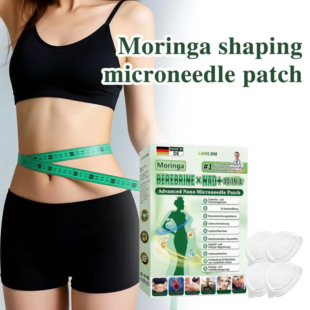 Moringa Microneedle Body Firming Patch – 4pcs Skin Tightening