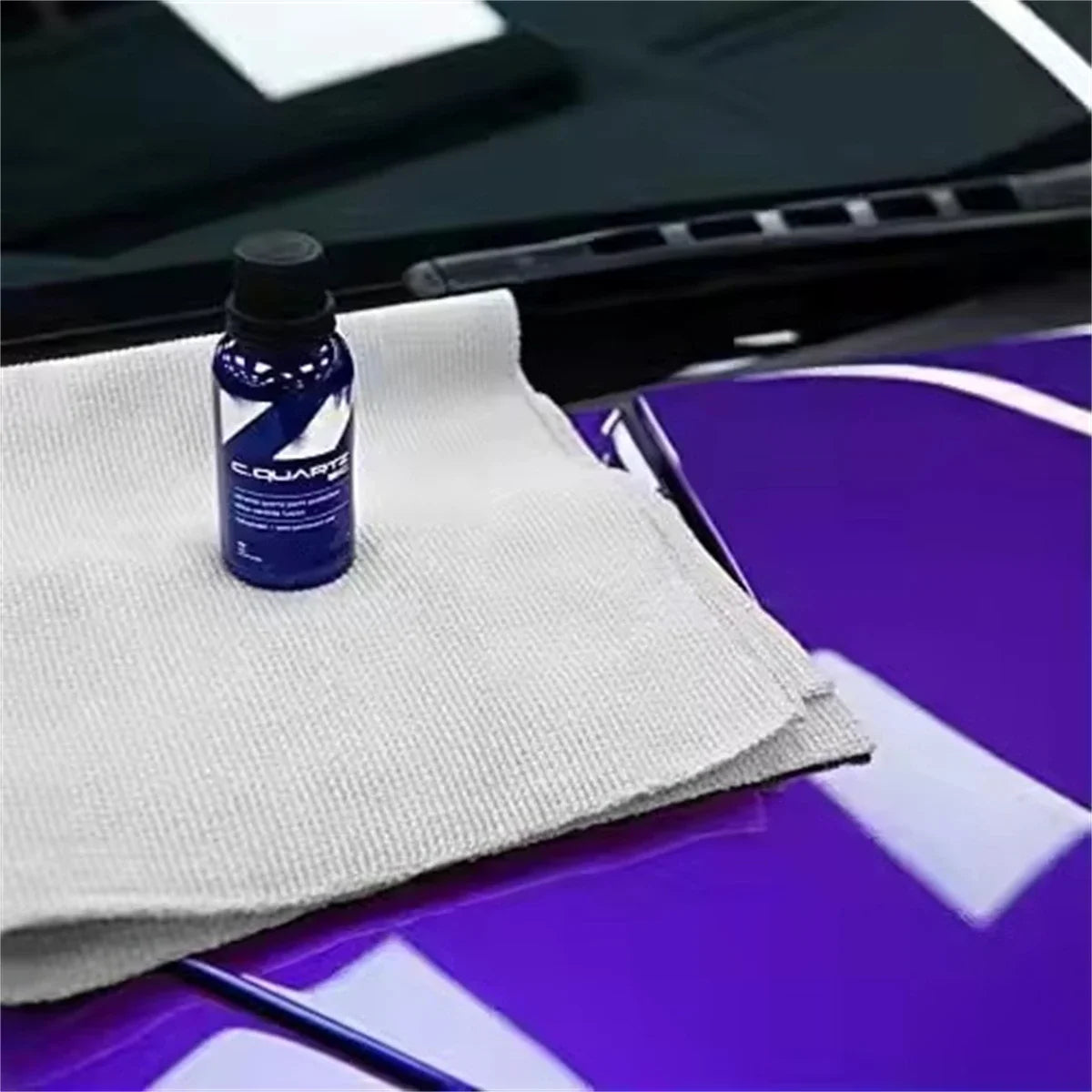 For CAR CQUARTZ SiC 30ml Kit Car Ceramic Coating Finish Quartz Based Nanotechnology Bonds To Paint Glass Metal and Plastic Peaceful Pleasures Health and Wellness