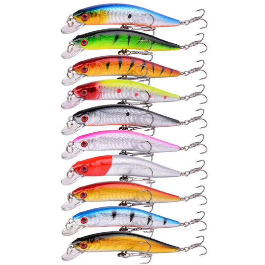 2026 Hot Mini Crank Wobble Bait, 10cm 8g High Quality Artificial Fishing Lure Kit Peaceful Pleasures Health and Wellness