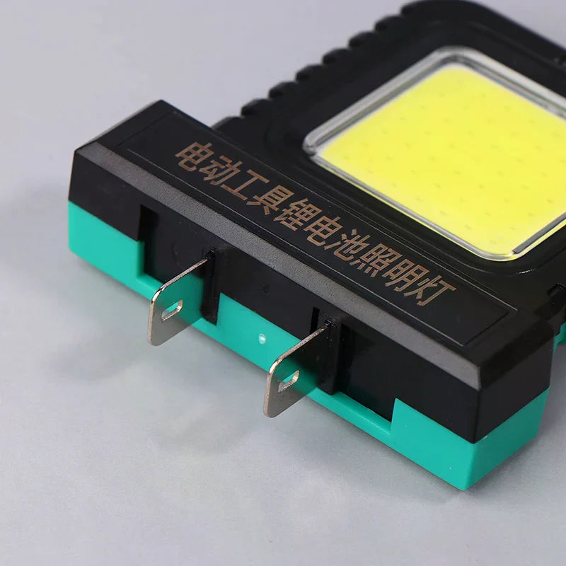 14W LED Work Light for 20V–21V Li-ion Tool Batteries