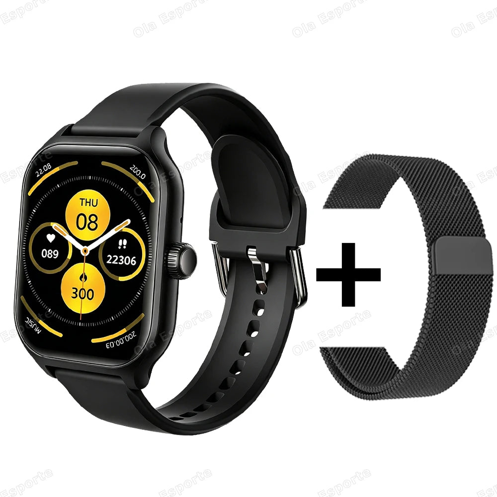 Ola Esporte Smartwatch | Bluetooth Calls, Heart Rate & SpO2
