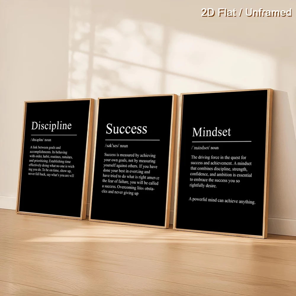 3-Piece Nordic Christian Canvas Wall Art Set | Home Decor