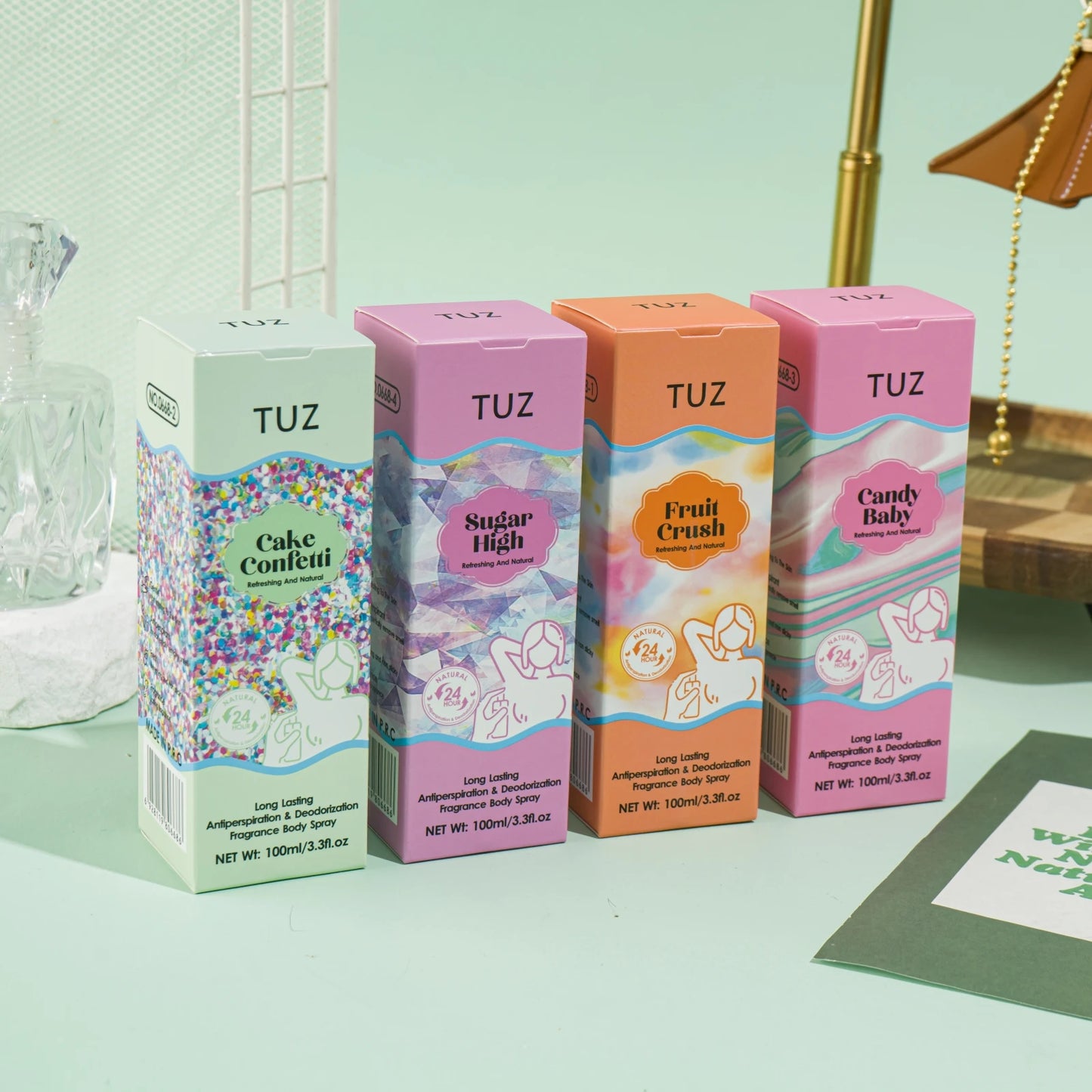 Long Lasting Deodorant Spray for 24-Hour Freshness