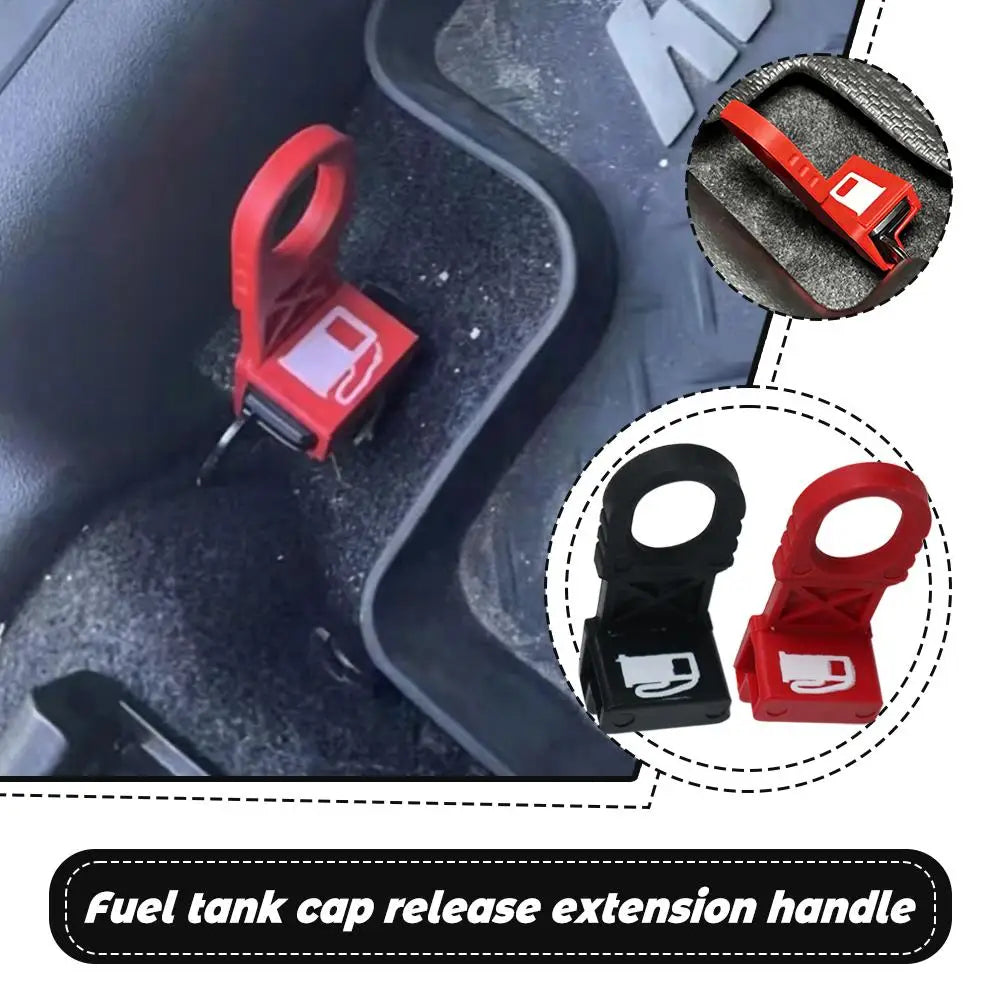 Red Black Fuel Tank Cap Handle Decoration Fuel Tank Cap Release Extension Handle Left Hand Drive Only For Suzuki Jimny JB64 JB74 Peaceful Pleasures Health and Wellness