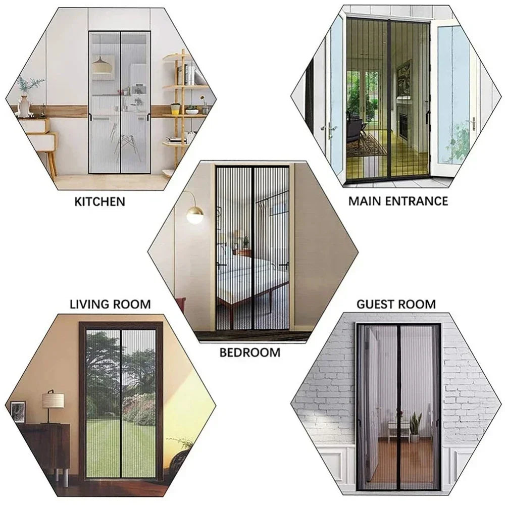 Magnetic Mosquito Net for Magnetic Window Mosquito Net Gauze Doorway Curtain Heat Insulation Anti-mosquito Curtains Living Room Peaceful Pleasures Health and Wellness