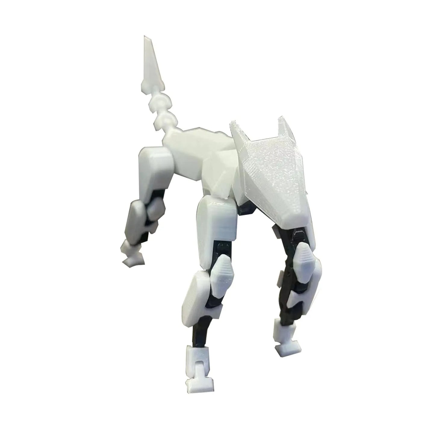 Multi-jointed Movable Robot 3.0 3d Printed Mannequin Female Character Wing Toy Dummy Figures Toys Game Gift Decoration Kids Toy Peaceful Pleasures Health and Wellness E One Size