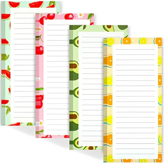 Bview Art 4 Books Magnetic Tearable Notepad Soft Fridge Stickers Peaceful Pleasures Health and Wellness 4 books