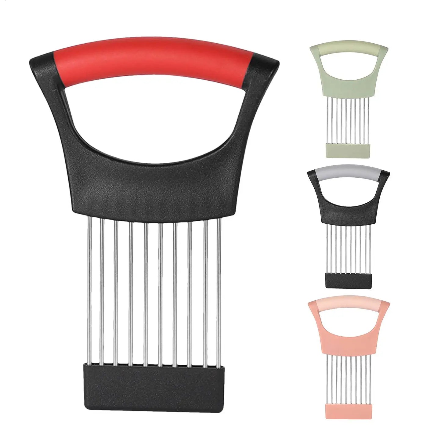 Vegetable Slicing Holder – Onion Tomato Potato Slicer Fork