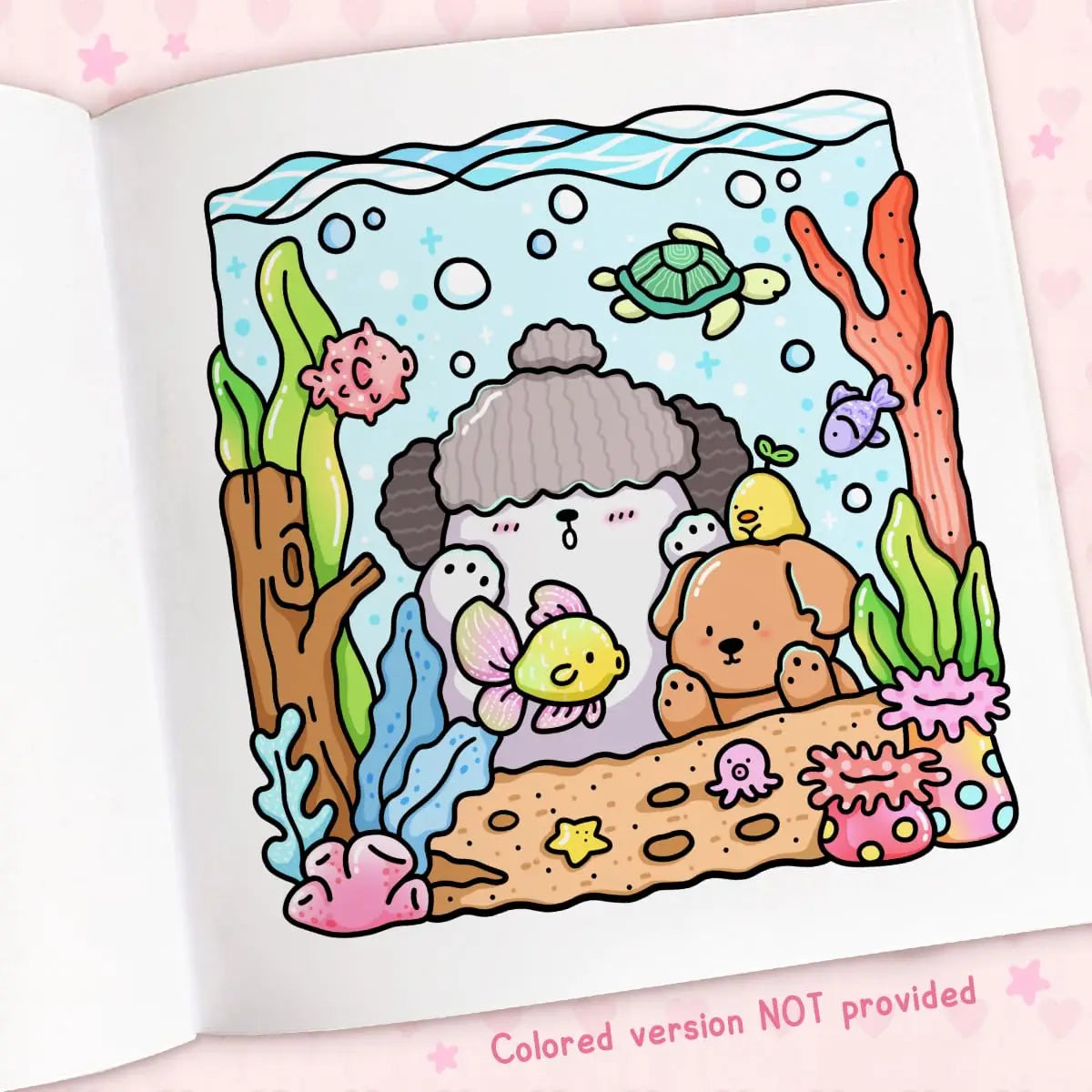 Bview Art Cozy Cuties Coloring Book Adults Kids Spaces