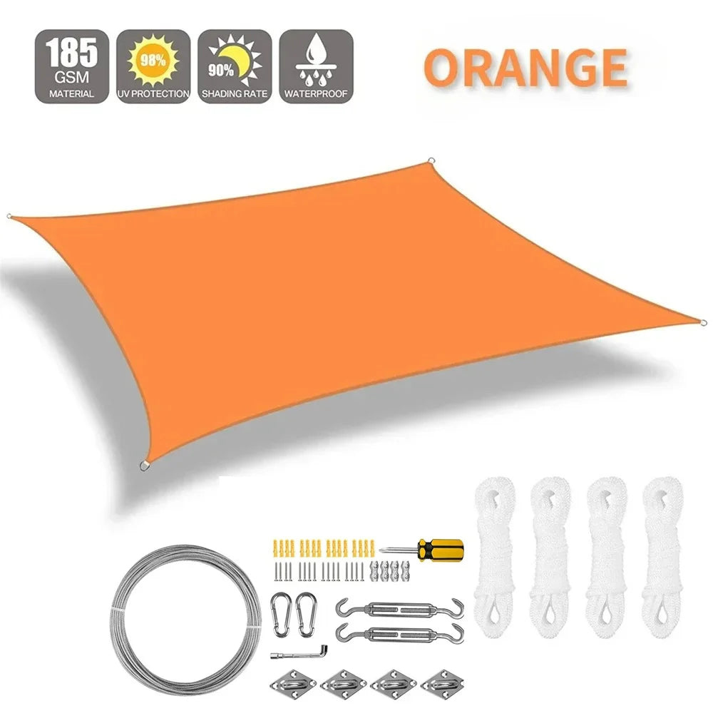 UV Block Shade Sail Canopy | Water Resistant Sun Shelter