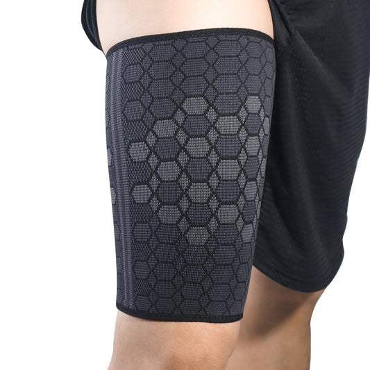 1 PCS Thigh Compression Sleeves, Joint Protection and Support for Running, Sports, Leg Pain Relief, Leg Brace for Men and Women Peaceful Pleasures Health and Wellness